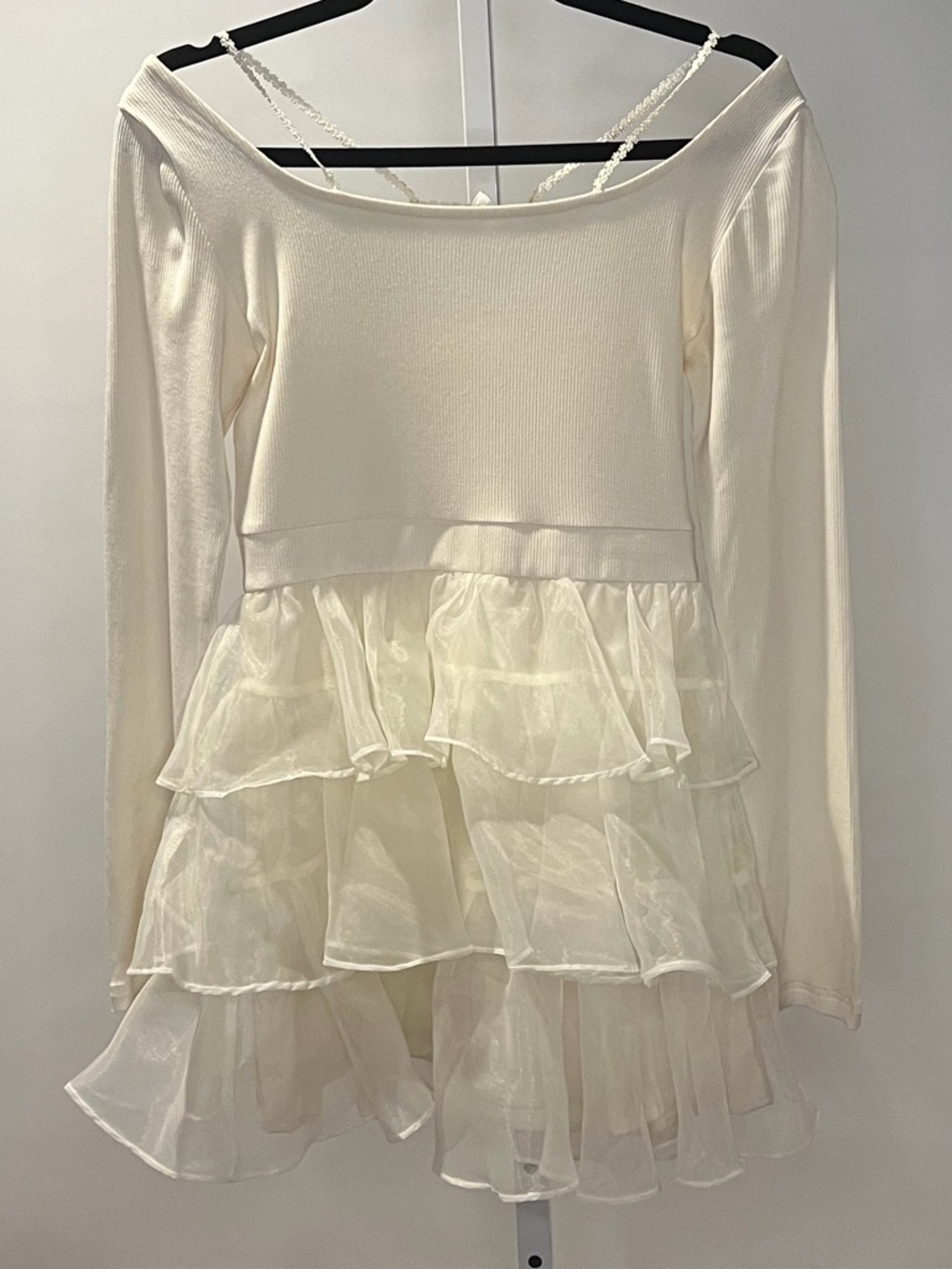 Kawaii Balletcore Layered Tiered Mini Dress - Picture 7 of 7